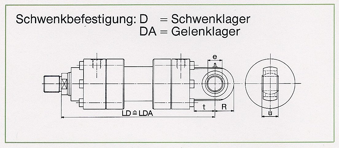 Schwenkbefestigung D 250C